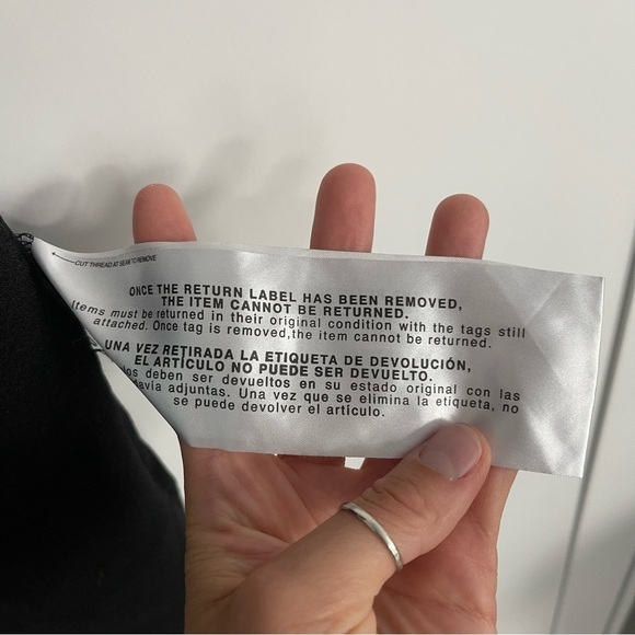 🥒 Dress the Population Giulia Black Lace Sequin Cocktail Mini Midi LBD Dress M - Picture 12 of 13